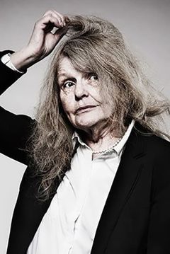 Kristina Lugn interpreta som sig själv
