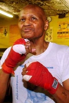 Johnny Barnes interpreta Sugar Ray Robinson