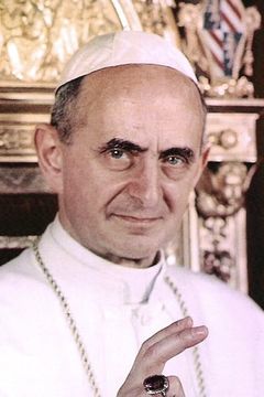 Pope Paul VI interpreta Himself (archive footage)