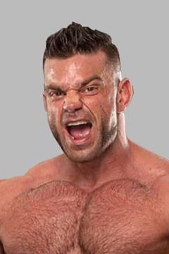 Brian Button interpreta Blue Wrestler