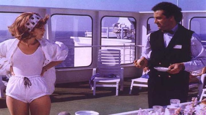 Una scena tratta dal film Il lupo di mare