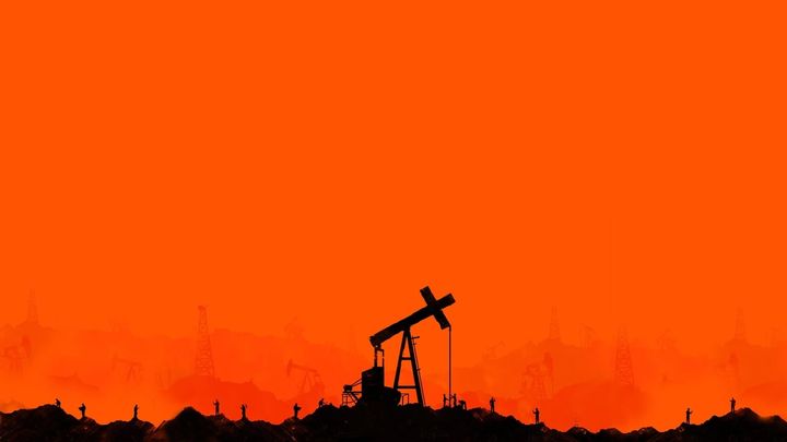 Una scena tratta dal film Il petroliere