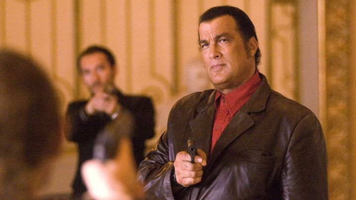 Una scena tratta dal film Shadow Man - Il triangolo del terrore