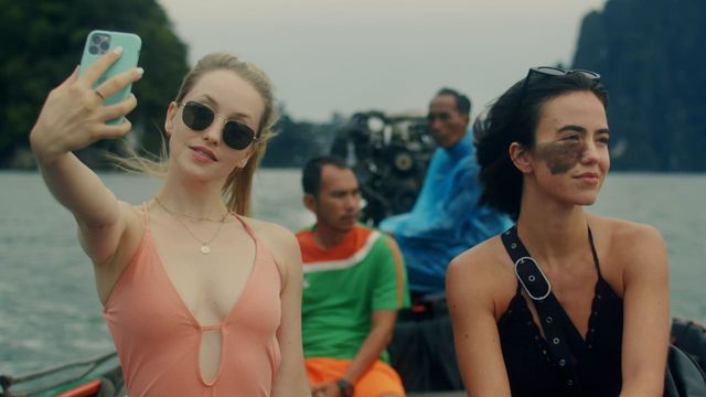 Una scena tratta dal film Influencer - L'isola delle illusioni