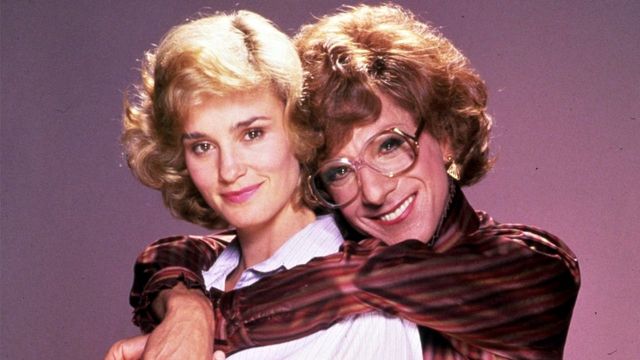 Una scena tratta dal film Tootsie