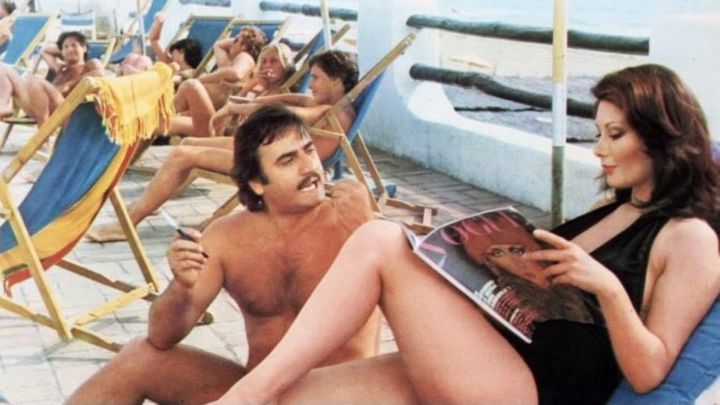 Una scena tratta dal film La moglie vergine