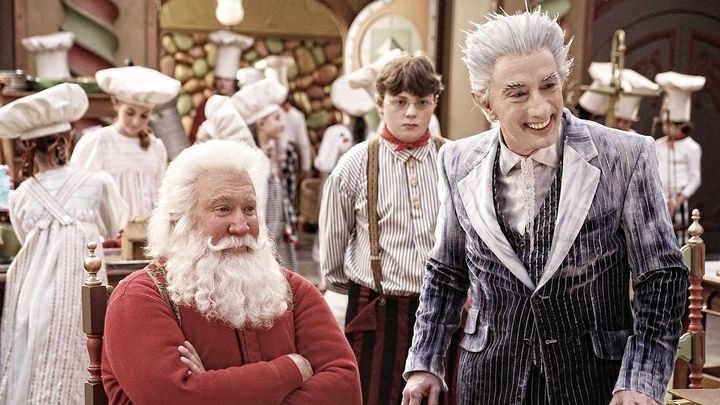 Una scena tratta dal film Santa Clause è nei guai