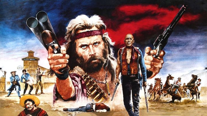 Una scena tratta dal film Keoma