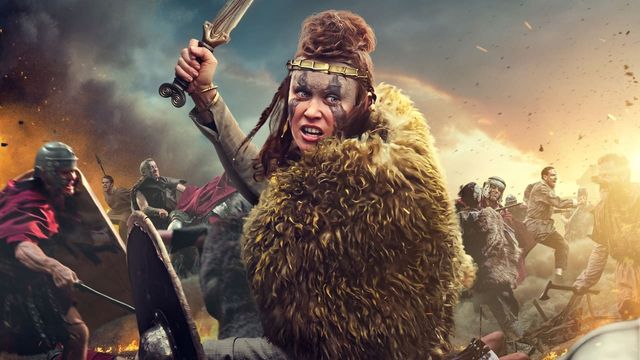 Una scena tratta dal film Boudica