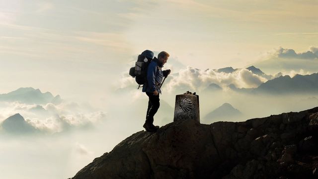 Una scena tratta dal film Il cammino per Santiago