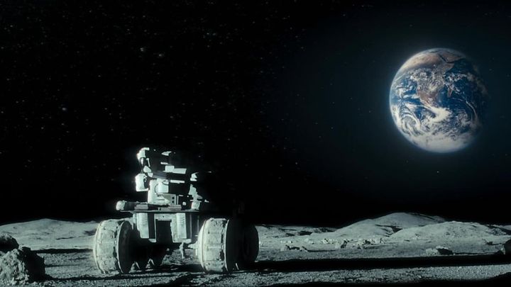Una scena tratta dal film Moon