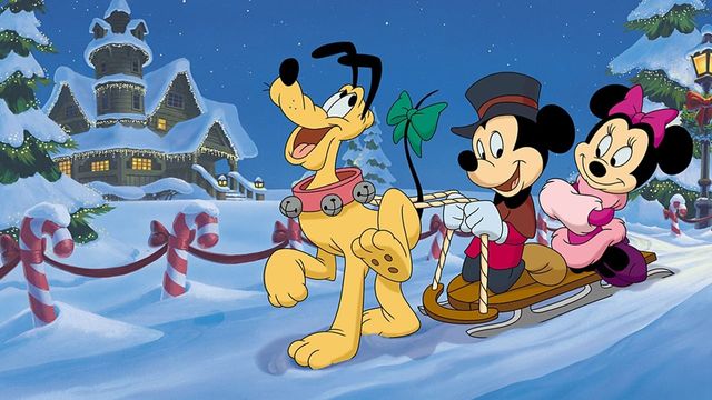 Una scena tratta dal film Topolino e la magia del Natale