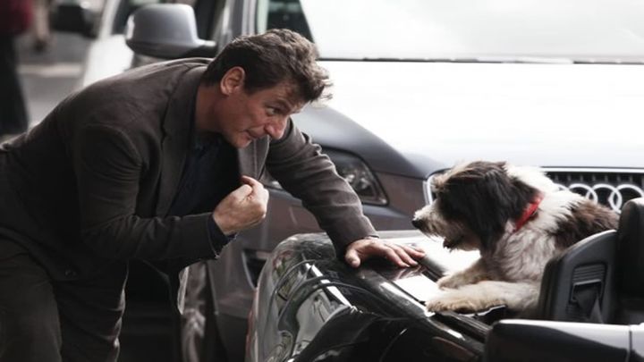 Una scena tratta dal film Un cane per due
