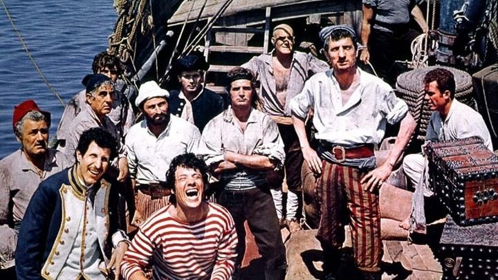 Una scena tratta dal film Franco, Ciccio e il pirata Barbanera