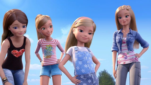 Una scena tratta dal film Barbie e il tesoro dei cuccioli