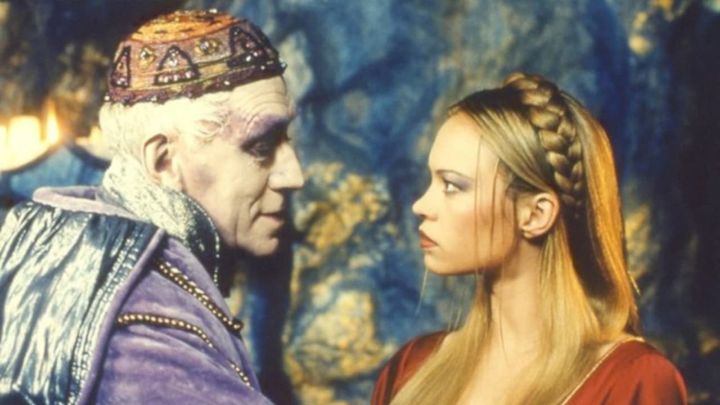 Una scena tratta dal film La principessa e il povero