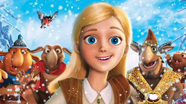 Una scena tratta dal film La regina delle nevi 2