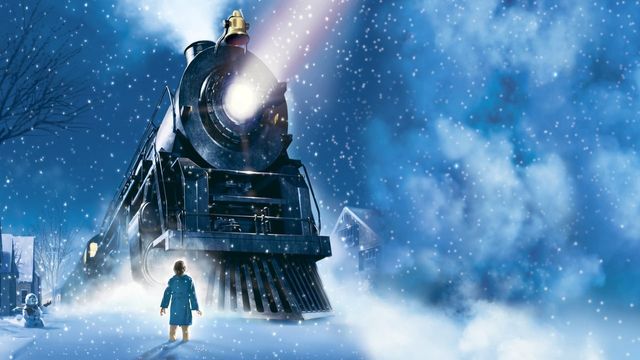 Una scena tratta dal film Polar Express