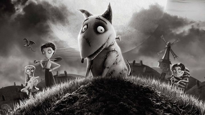 Una scena tratta dal film Frankenweenie