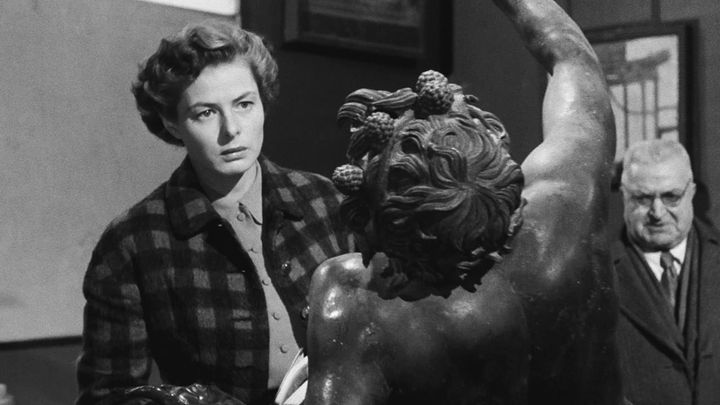 Una scena tratta dal film Viaggio in Italia