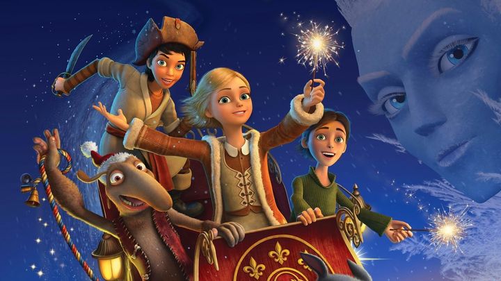 Una scena tratta dal film La regina delle nevi