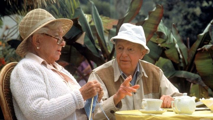 Una scena tratta dal film Miss Marple nei Caraibi