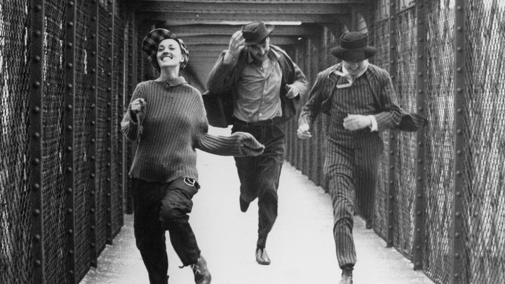 Una scena tratta dal film Jules e Jim