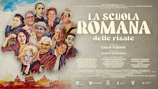 Una scena tratta dal film La scuola romana delle risate