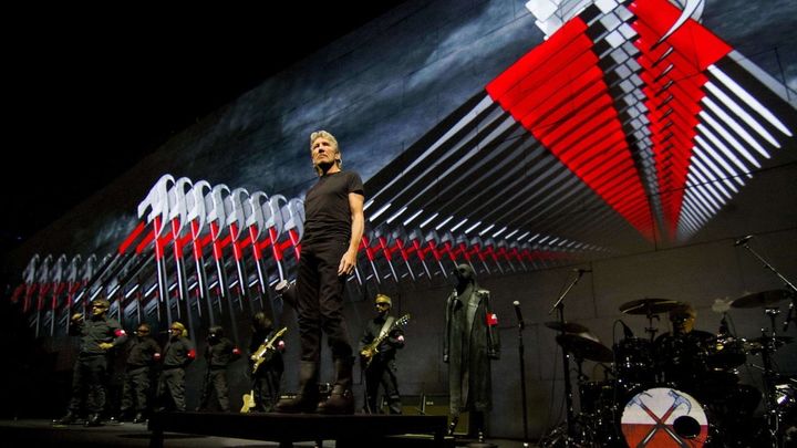 Una scena tratta dal film Roger Waters: The Wall