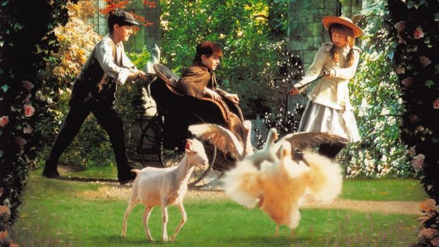 Una scena tratta dal film Il giardino segreto