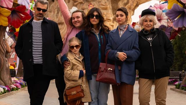 Una scena tratta dal film Una famiglia sottosopra