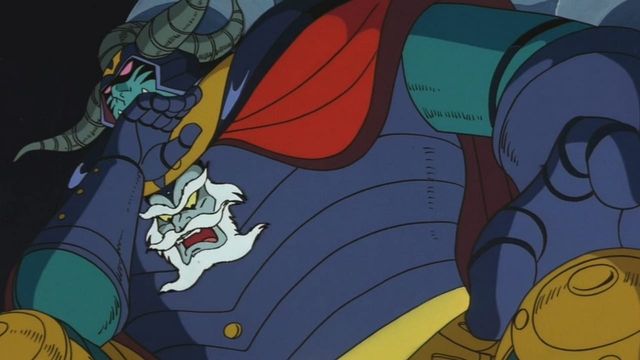Una scena tratta dal film Mazinga Z contro il Generale Nero