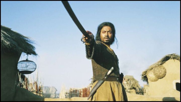 Una scena tratta dal film The Warrior