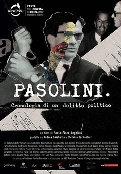 Locandina Pasolini, cronologia di un delitto politico