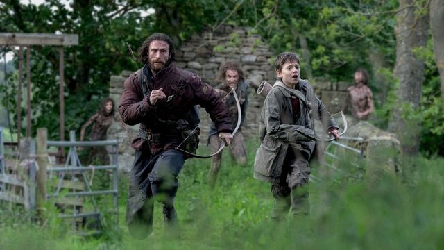 Una scena tratta dal film 28 anni dopo