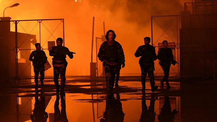 Una scena tratta dal film Foxtrot Six