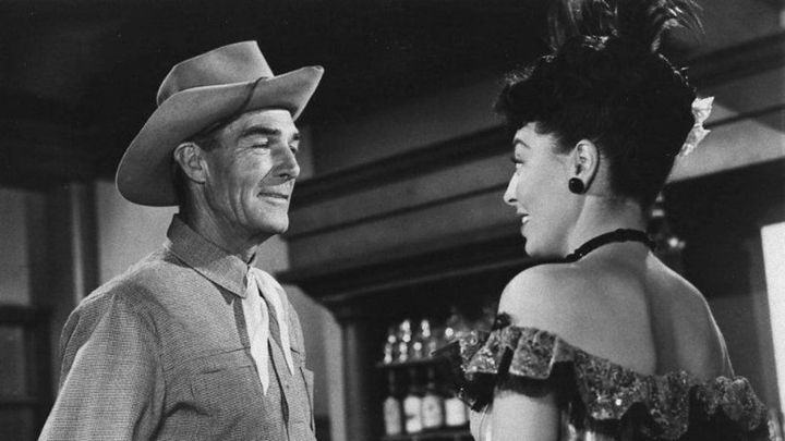 Una scena tratta dal film Cacciatori di frontiera