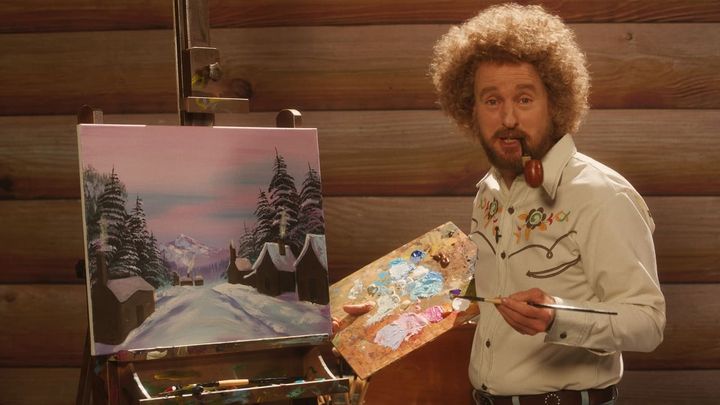 Una scena tratta dal film Paint