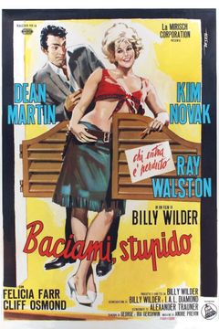 Locandina Baciami, stupido