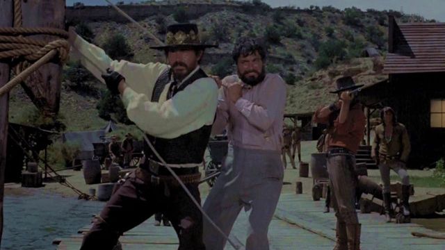 Una scena tratta dal film Barquero