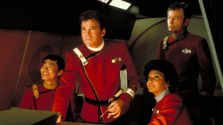 Una scena tratta dal film Star Trek II - L'ira di Khan