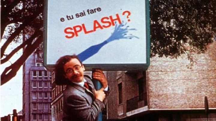 Una scena tratta dal film Ho fatto splash
