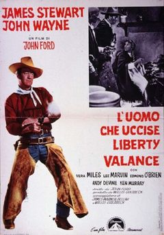 Locandina L'uomo che uccise Liberty Valance