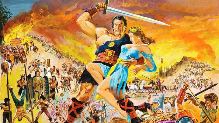 Una scena tratta dal film Rosmunda e Alboino