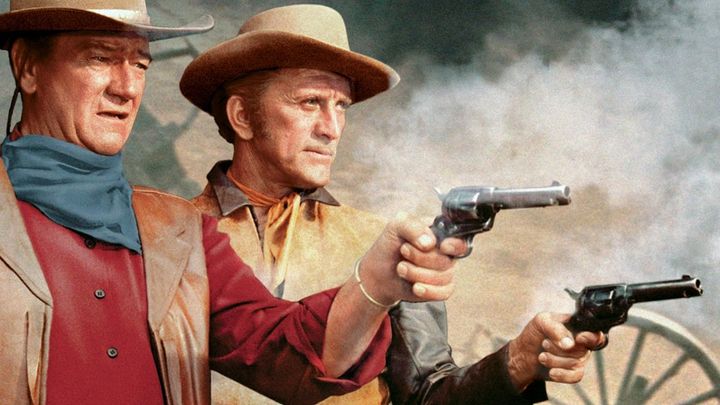 Una scena tratta dal film Carovana di fuoco