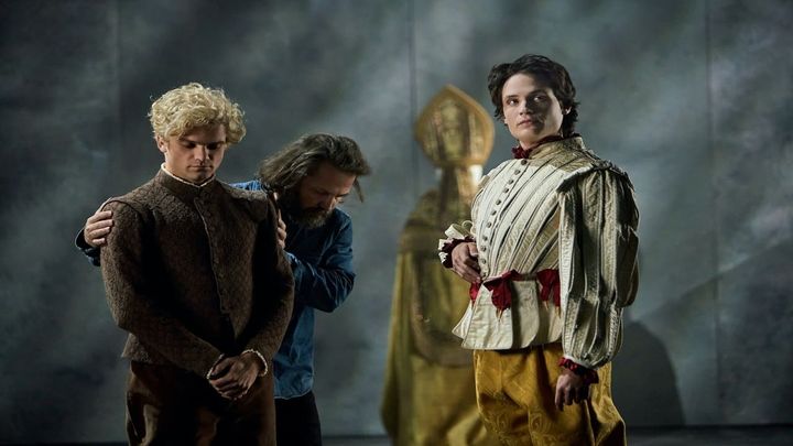 Una scena tratta dal film Borromini e Bernini - Sfida alla Perfezione