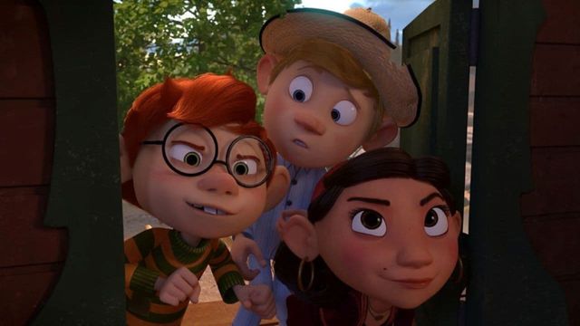 Una scena tratta dal film Albert e il diamante magico