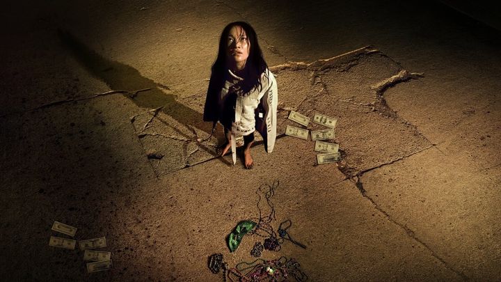 Una scena tratta dal film Mona Lisa and the Blood Moon