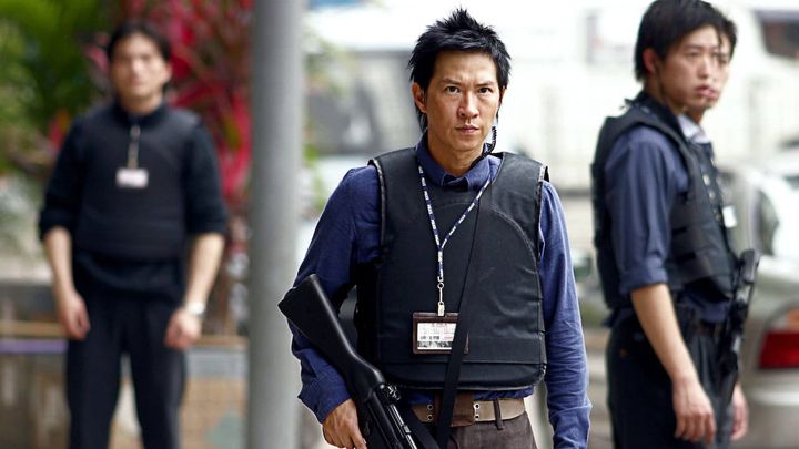 Una scena tratta dal film Breaking News