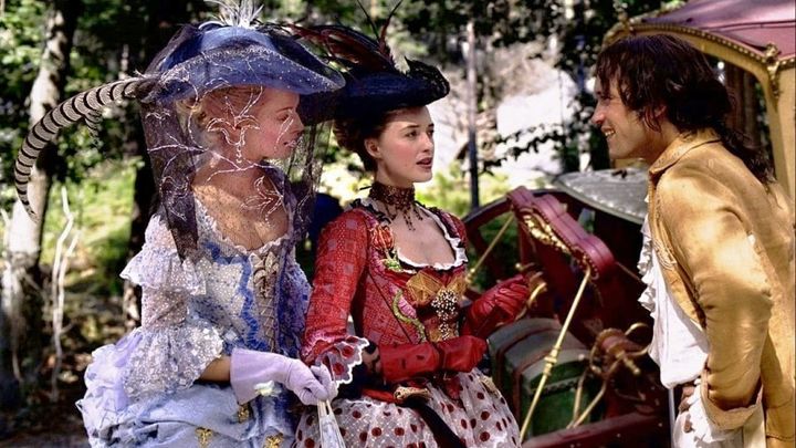 Una scena tratta dal film Il tulipano d'oro